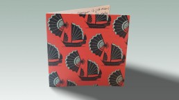 'Fan of Junk' greetings card