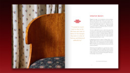 Décors Barbares, opening spread, Swatch Book