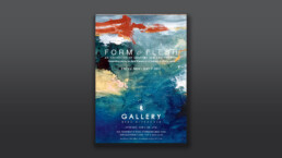 Form & Flesh exhibition card